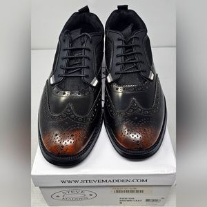 Steve Madden Dress Shoes Rustic Brown Mens Size 9
